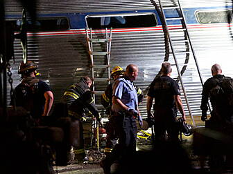 US train going twice speed lim...